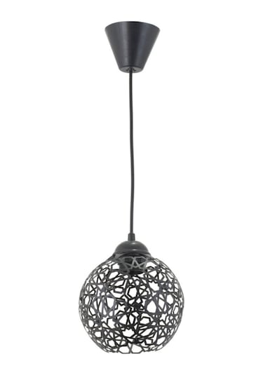 Selçuklu Top Motif Yıldız Ferforje Model Retro Sarkıt Avize .