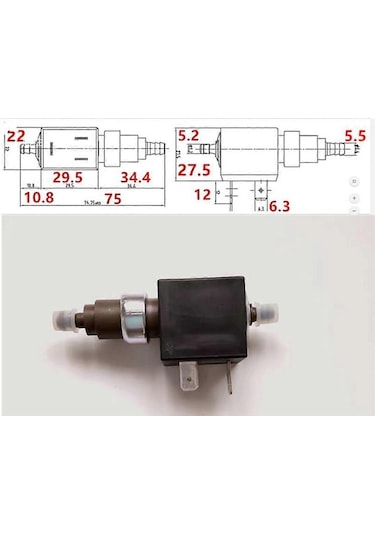 Ny 220v 19w Elektromagnetisk Pump Kompatibel Med Ångmopp Ånga Kompatibel Med Ceme E15-perfet