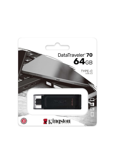 64GB USB-C 3.2 GEN1 DT70/64GB KINGSTON