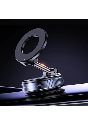 Singree 360 Dönen Manyetik Araç Telefon Tutucu - Ev & Araç Kullanımı Siyah