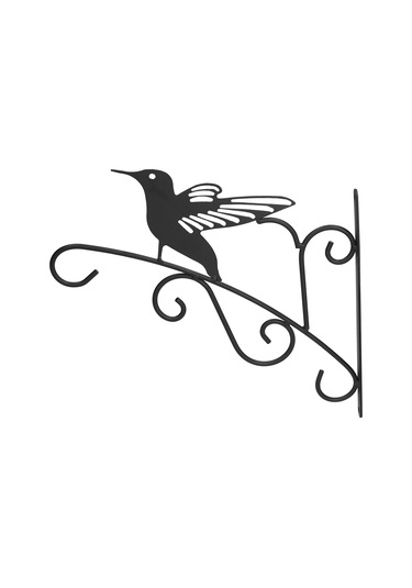 Springsun Kuş Desenli Demir Çelik Duvarlı Asma Bitki Sepeti - Balkon, Salon Dekorasyonu, Kolay Kurulum, Dayanıklı Yapı