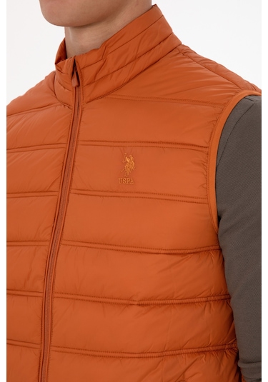 U.s. Polo Assn. Erkek Bakır Yelek Dokuma 50310039-vr182 Bakır