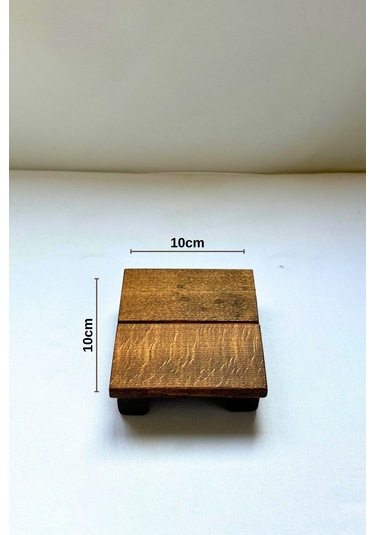 4 Lü Kahverengi 1.sınıf Masif Ahşap El Yapımı Bardak A Kahverengi