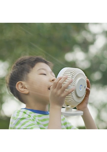 Led Işık Rotasyonu İle Usb Masa Fanı 2 Speed Ayarabilir Soğutma Fan Ev Ofis Araç Oun