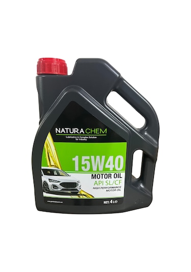 Naturachem 15W-40 Yüksek Performanslı Motor Yağı 4 L