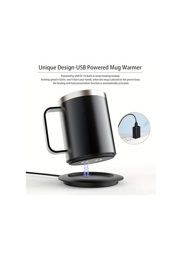 Willowhaven Senbowe Usb Masaüstü Isıtma Pedi Seti Mavi Sıcaklık Kontrolü 10 Saat Otomatik Kapanma