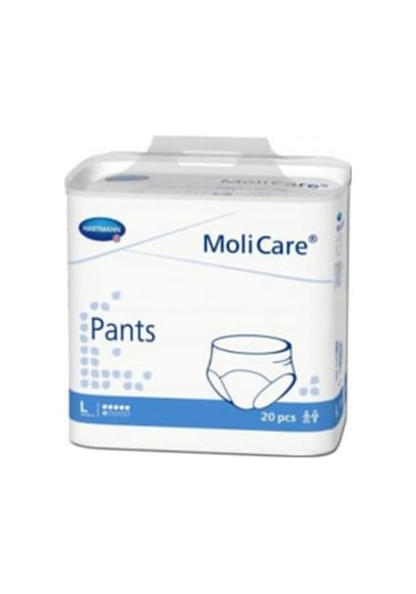 Hartmann Molicare Emici Külot 6 Damla L Büyük Boy 20 Adet Mavi