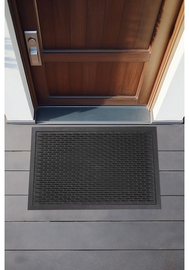 Koza Home Step Dış Kapı Paspası Siyah Pvc 45x70 462708 Siyah