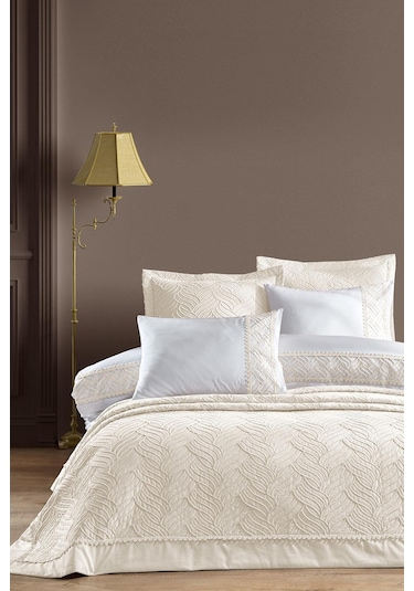 Tallia Çift Kişilik Çeyiz Seti - Ekru