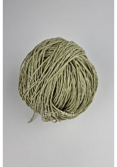 Sarılmış Kağıt İp 100 Gram Yosun