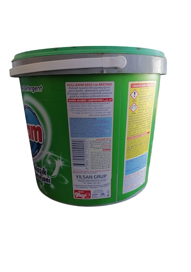 Yaşam Jel Bulaşık Deterjanı Limon Kokulu 9 Kg