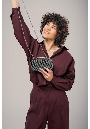 Ççs Kadın 17767 Omuz Askılı El Çantası Siyah