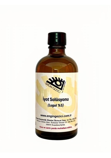 Engin Gezici %5 Lugol İyot Çözeltisi 100 ML