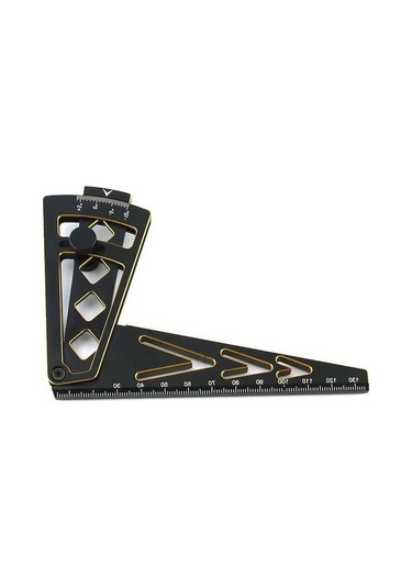 Ebitda 15 Jant Ayar Cetveli - 1/7, 1/8, 1/10 Rc Araçlar İçin Alüminyum Ölçüm Aleti