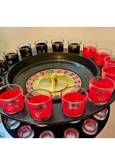 Shot Bardaklı Rulet Seti-cengizhan Unaler