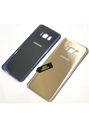 Samsung Uyumlu Galaxy S8 Plus Kasa İçin Kapak G955 Arka Pil Kapağı