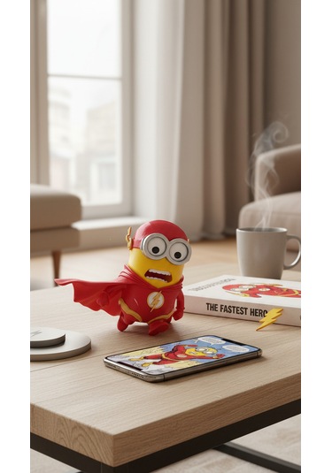 Flash Minion Koleksiyonluk Hediyelik Figür Biblo 14 Cm