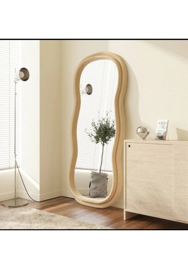 90 Cm Dekoratif Duvar - Boy Aynası Çok Renkli