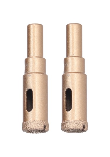 Youtek 16mm Elmas Matkap Ucu, Büyük Talaş Çıkışlı, Yüksek Tork, Cam, Fayans, Taş, Mermer İçin Sıkıcı Delme Aleti 2 Adet