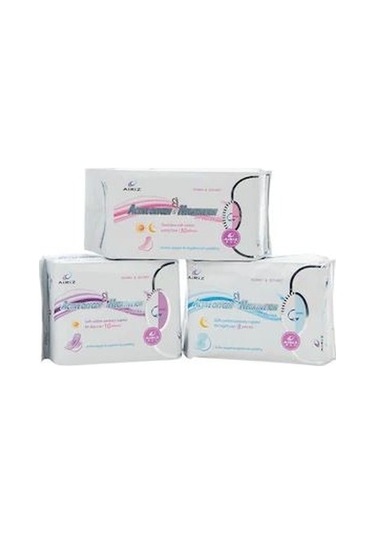 Tiens Airiz Gündüz Hijyenik Ped 10'lu + Günlük Hijyenik Ped 30'lu + Gece Hijyenik Ped 8'li