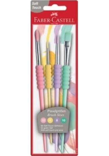Faber Castell Soft Touch Fırça Pastel 4 Çeşit
