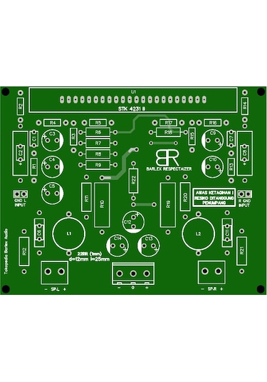 200 Watt Stereo Çift Kanal Hi-Fi Amfi Devresi Stk4231-Iı