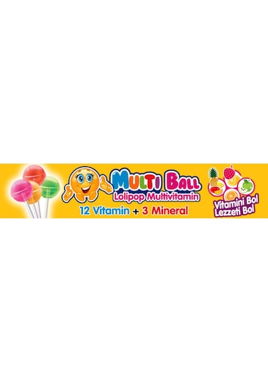 Multiball Multivitamin Lollipops