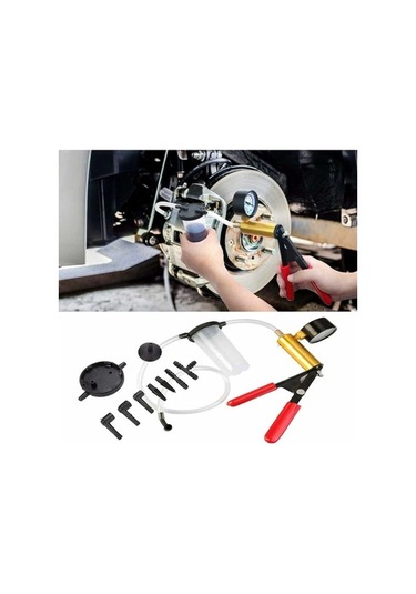Diğer Vakum Vakum Tipi Test Teşhisi Pompası, Pompası Motosiklet Manuel İçin Hidroliği Fren El Cihazı, Boşaltma Aracı Araba Adaptörlü Xc