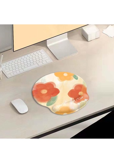 Suntek Ergonomik Mouse Pad Oyun Yazmak Için Rahat Çiçek