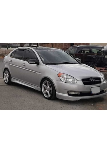 Hyundai Accent Era Yan Marşpiyel Seti Plastik 2 Adet Mat Siyah 2006 2007 2008 2009 2010