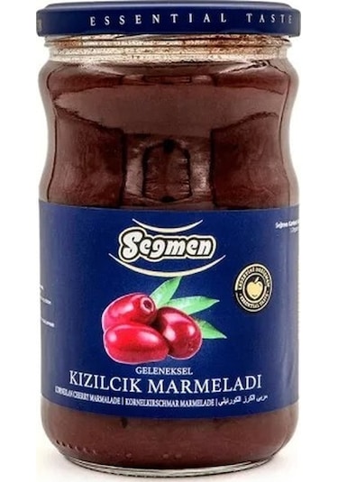 Seğmen Kızılcık Marmelatı Kavanoz 750 G