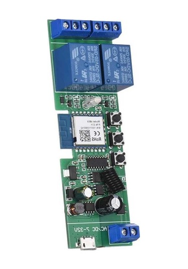 Dancemonkey Tuya 2 Kanallı Wifi Anahtar Akıllı Ev Otomasyonu Alexa/google Uyumlu Zamanlayıcı, Uzaktan Kontrol