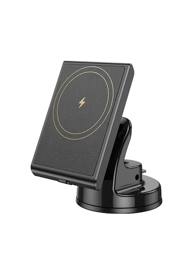 Coofbe Torpido Üzeri Magsafe 15w Kablosuz Araç Şarjı Telefon Tutucu İphone 12 13 14 15 Pro Max Uyumlu