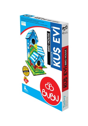 Bu-Bu Boyanabilir Kuş Evi