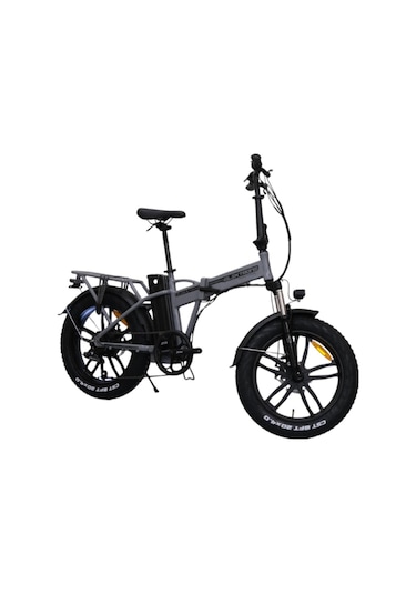 Kron Elektron Zuma 20 Jant Katlanabilir 36 Volt 350 Watt Elektrikli Bisiklet Nardo Gri Siyah