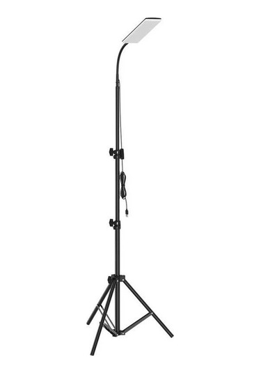Pazly 84 Ledli Usb Şarjlı Ayarlanabilir Selfie Işığı, 58-120cm Tripod, Siyah Çok Renkli