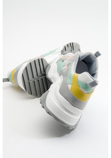 Luvishoes Lecce Beyaz Multi Kadın Spor Ayakkabı Beyaz