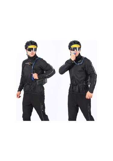 Didadodo Hafif Yağmura Dayanıklı Bisiklet Sırt Çantası - 16l Kapasiteli, Bel Kayışlı Yeşil, Küçük Boyutlu Yeşil