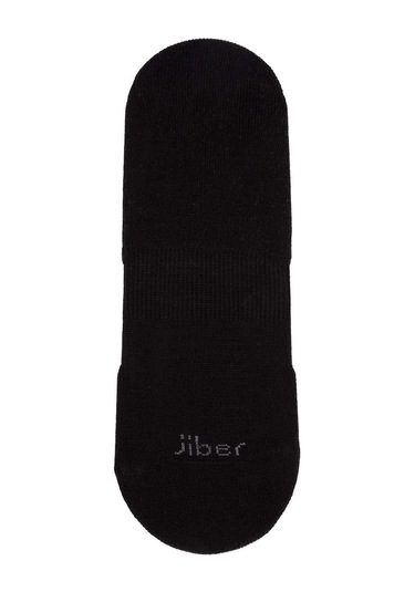 Jiber Erkek Bambu Babet Çorap 7001- 12 Adet Siyah