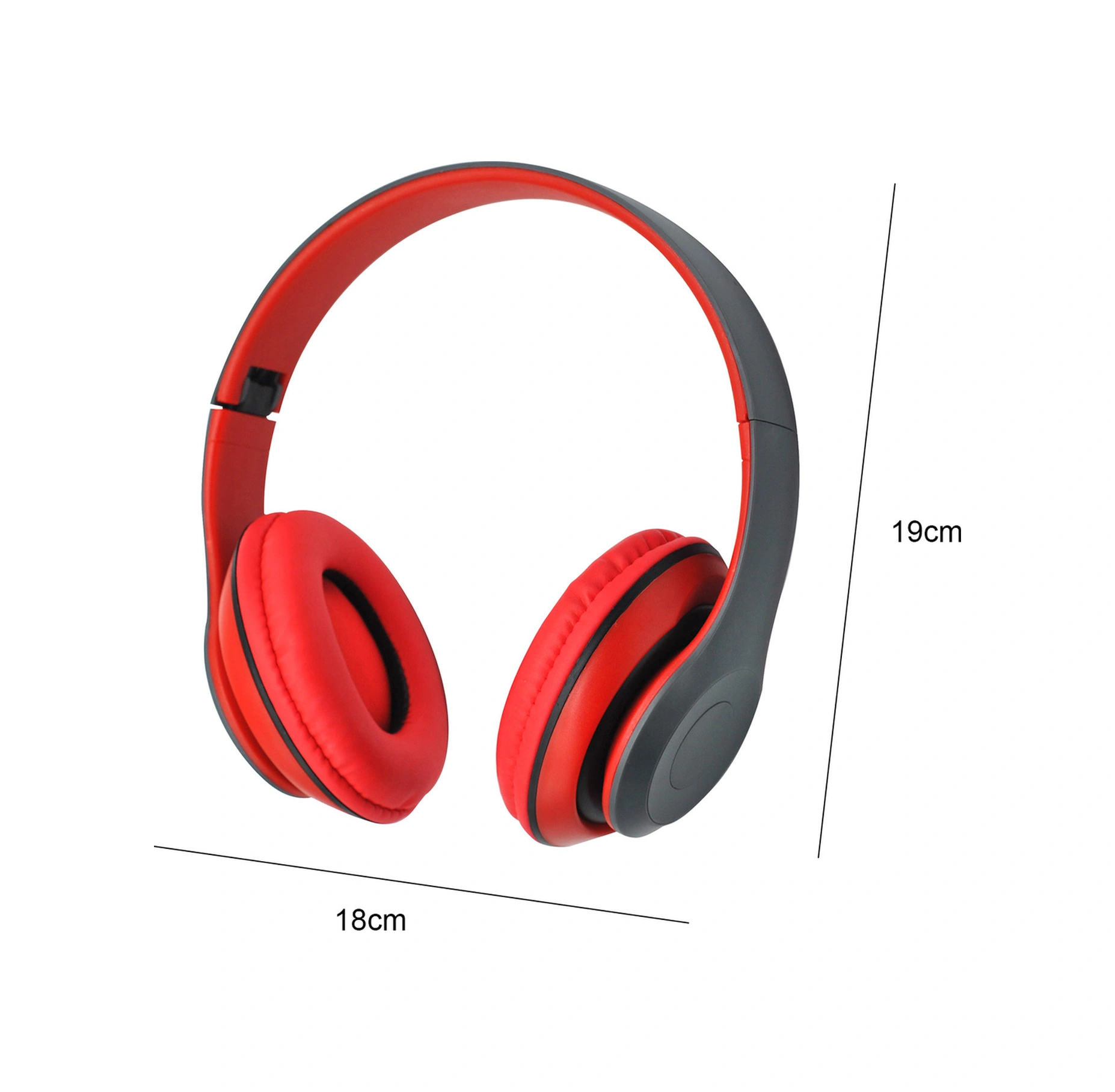 Moveevo Kablolu Kulaküstü Mikrofonlu Oyuncu Kulaklığı, 40mm Hoparlör, 3.5mm Giriş, Bilgisayar/telefon Uyumlu, Siyah