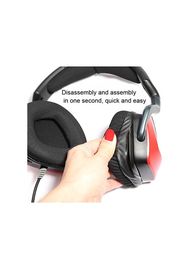 Corsair Void Pro Elite İçin Yedek Kulak Yastıkları, Stil: Baş Işını Yastığı Siyah