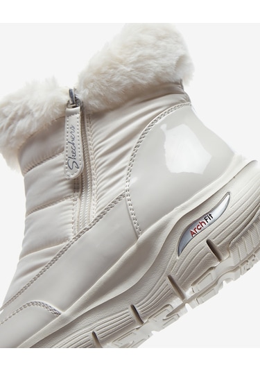 Skechers Arch Fit Smooth - Cool Puff Kadın Beyaz Kar Botu 167252 Wwht Beyaz Skechers Arch Fit Smooth - Cool Puff Kadın Beyaz Kar Botu 167252 Wwht Beyaz