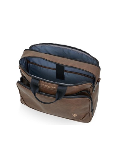 U.S. Polo Assn. 24S.Lve.Dön.0003 Erkek Postacı Çantası Kahverengi