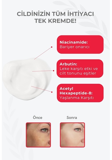 Bonte Ultra Glow Yüz Beyazlatıcı ve Krem 50 ML