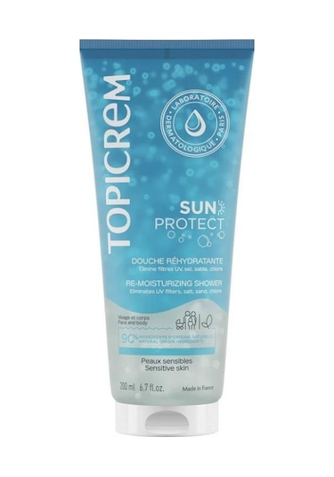 Topicrem Sun Protect Re-Moisturizing Shower 200 ML