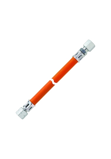 Gok G1/4 - Rvs8 40cm 8mm Boru Bağlantılı Karavan Gaz Hortumu