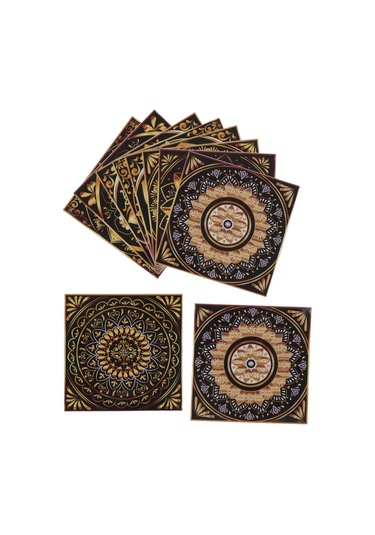 Shineyee 10 Adet 15x15cm Manto Stili Mutfak Banyo Duvar Stickerı - Suya Yağa Dayanıklı Pvc Duvar Dekoru Yenileme Rastgele Model Diğer