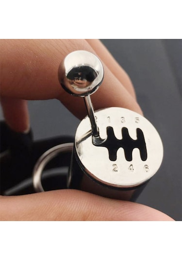 Hareketli Vites Kutusu Anahtarlık 5224 Çok Renkli