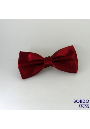 18 Renk X Düz Renk Saten Papyon - Spv