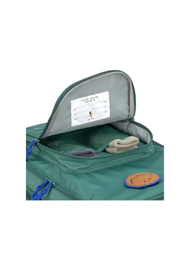 Lassig Little Gang Çekçekli Çanta Dark Green Koyu Yeşil